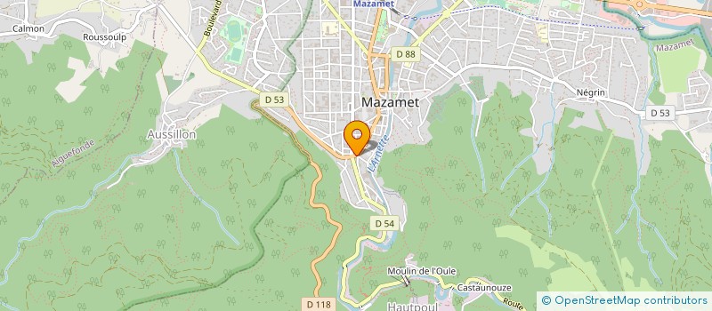 localisation de l'entreprise CLEF-81  MAZAMET