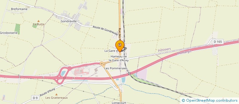 localisation de l'entreprise CLEF à AUXY
