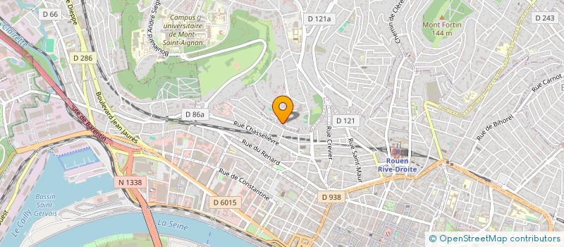 localisation de l'entreprise CLEF - CHAINE LOGISTIQUE EXPERTISE ET FORMATION à SETE