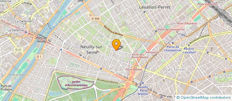 localisation de l'entreprise CLEF D'OEUVRE à NEUILLY-SUR-SEINE