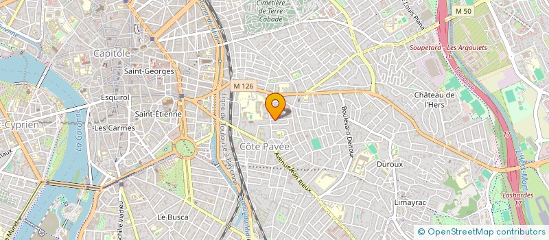 localisation de l'entreprise CLEF DE 15  TOULOUSE