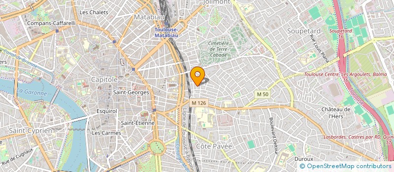 localisation de l'entreprise CLEF DE FA à TOULOUSE