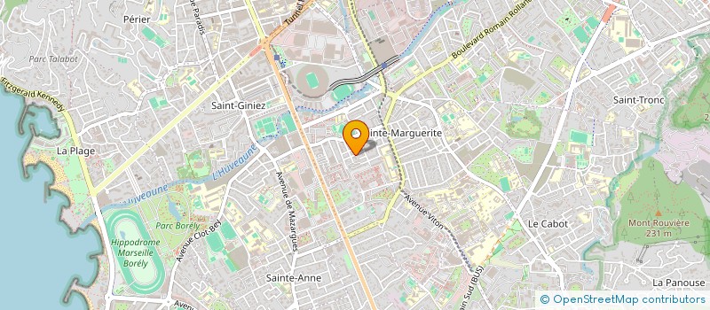 localisation de l'entreprise CLEF DU LARGE à MARSEILLE