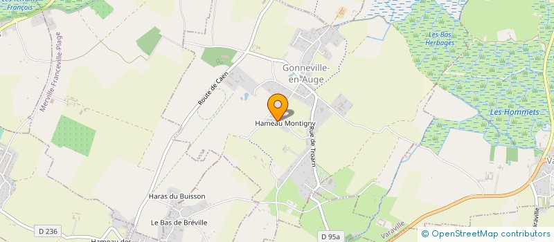 localisation de l'entreprise CLEF EN MAIN  GONNEVILLE-EN-AUGE