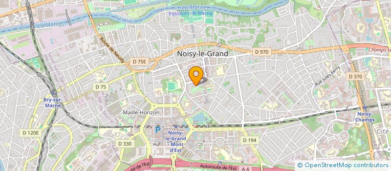 localisation de l'entreprise CLEF LA ROCHELLE  NOISY-LE-GRAND