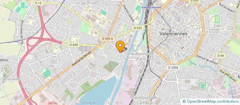 localisation de l'entreprise CLEF OPERATING COMPANY à VALENCIENNES