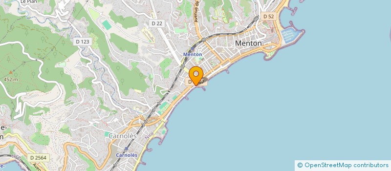 localisation de l'entreprise CLEF SERVICES MENTON à MENTON