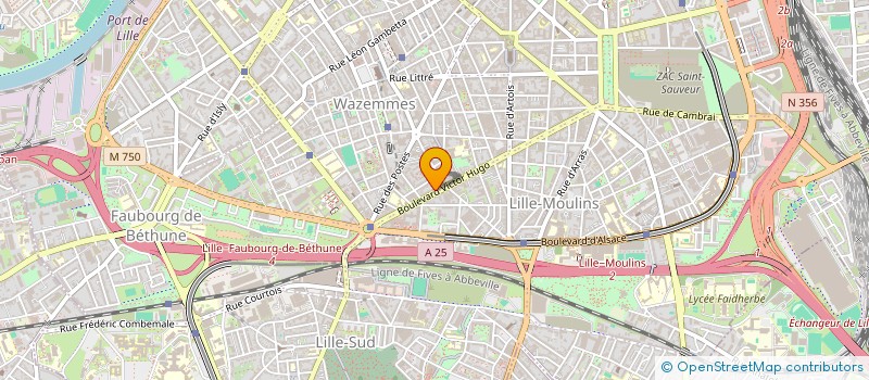 localisation de l'entreprise CLEFA I à LILLE
