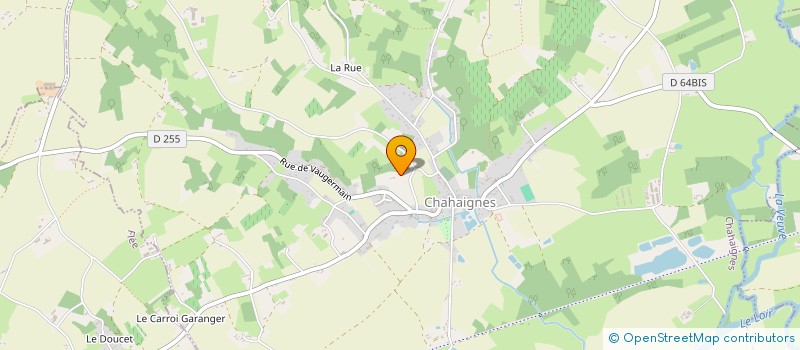 localisation de l'entreprise CLEFANY  CHAHAIGNES