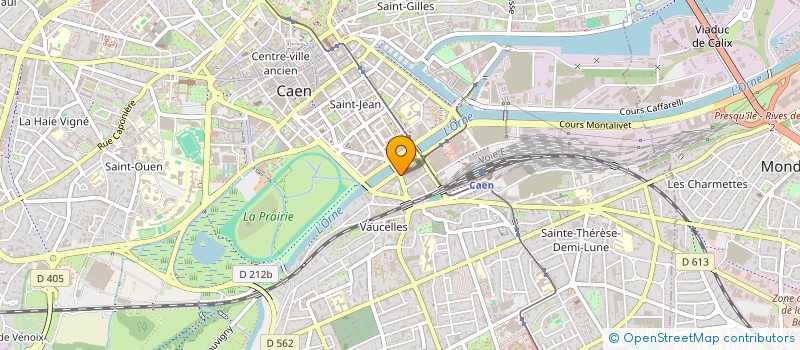 localisation de l'entreprise CLEFERSAM à CAEN