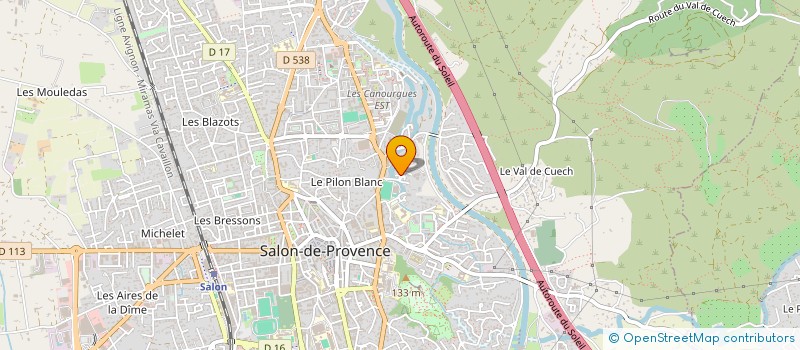 localisation de l'entreprise CLEFIM  SALON-DE-PROVENCE