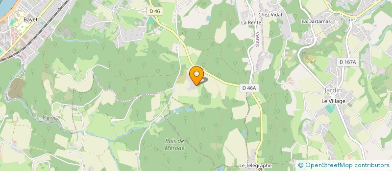 localisation de l'entreprise CLEFLO2  VIENNE