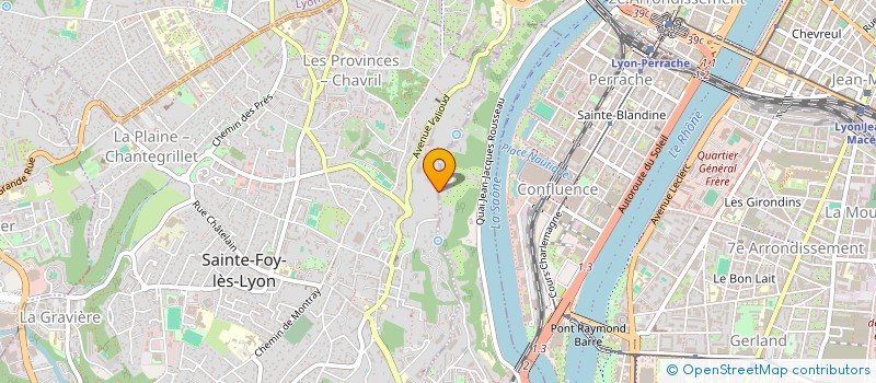 localisation de l'entreprise CLEFOLO INVEST  SAINTE-FOY-LES-LYON