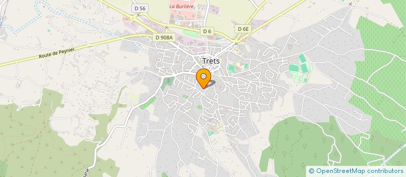 localisation de l'entreprise CLEFORMA à TRETS