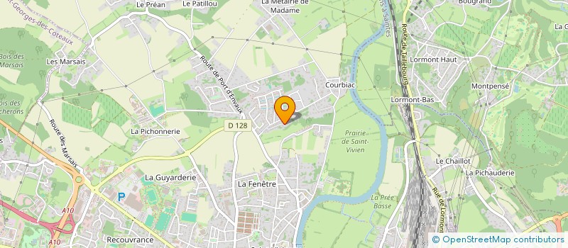 localisation de l'entreprise CLEFRAN à SAINTES