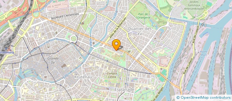 localisation de l'entreprise CLEFS DE SCENE à STRASBOURG