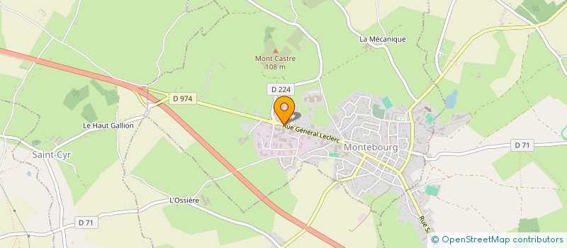 localisation de l'entreprise CLEFS DU COTENTIN, NOTAIRES ET CONSEILS  MONTEBOURG