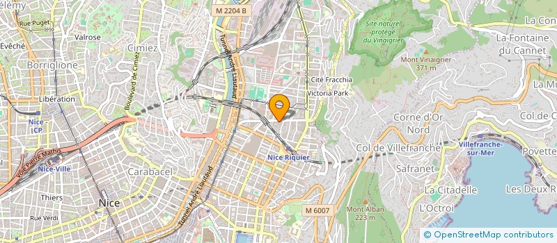 localisation de l'entreprise CLEFS EN MAIN 06 à NICE