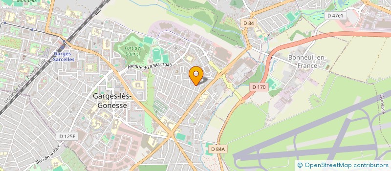 localisation de l'entreprise CLEFS POINT COM à GARGES LES GONESSE