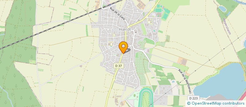 localisation de l'entreprise CLEFS SHOP  HRDT