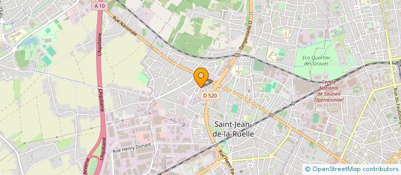 localisation de l'entreprise CLEG  SAINT-JEAN-DE-LA-RUELLE