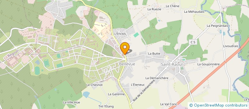 localisation de l'entreprise CLEG à GUER