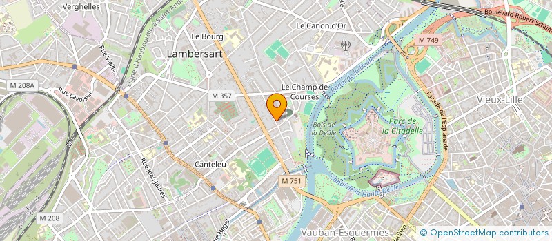 localisation de l'entreprise CLEGO à LAMBERSART