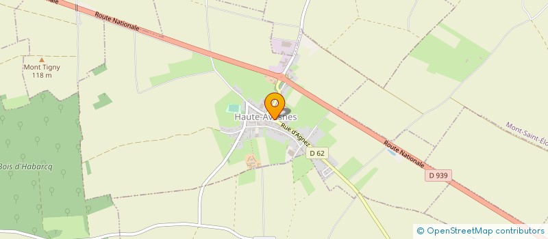 localisation de l'entreprise CLEGREG  HAUTE-AVESNES