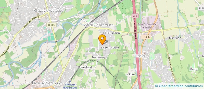 localisation de l'entreprise CLEHOLD  MARCILLY-D'AZERGUES