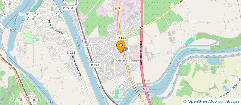 localisation de l'entreprise CLEIC  PONT-DE-L'ISERE