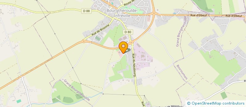 localisation de l'entreprise CLEIDIS  GRAND BOURGTHEROULDE