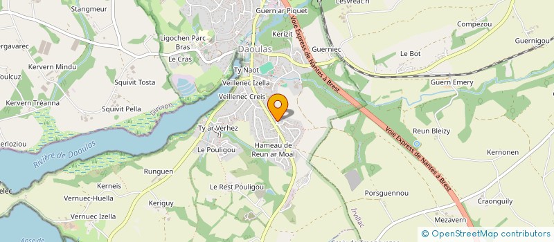 localisation de l'entreprise CLEJ  DAOULAS