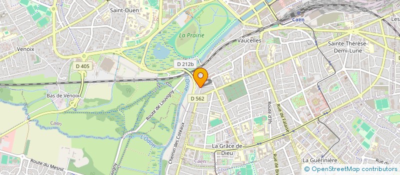 localisation de l'entreprise CLEJ LES MARINES à CAEN