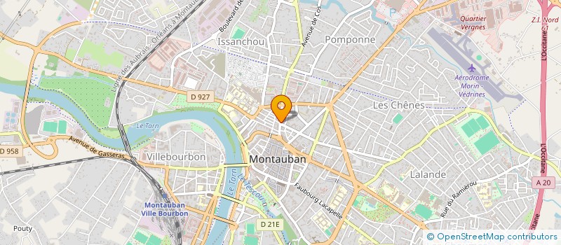 localisation de l'entreprise CLEJARO  MONTAUBAN