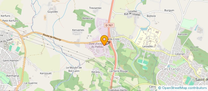 localisation de l'entreprise CLEJEA  PLESCOP