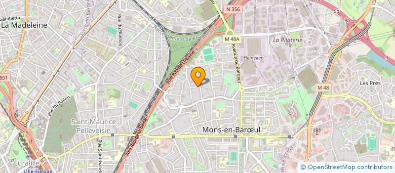 localisation de l'entreprise CLEJEPAMA  MONS-EN-BARUL