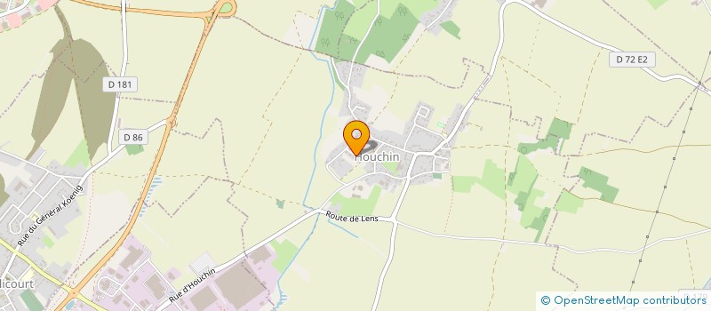 localisation de l'entreprise CLEJULA  HOUCHIN