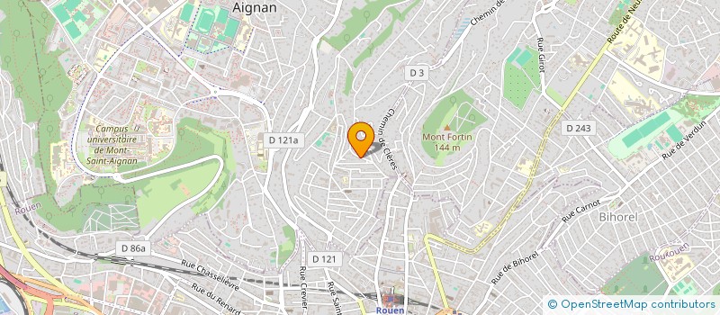 localisation de l'entreprise CLEJULOU à MONT-SAINT-AIGNAN