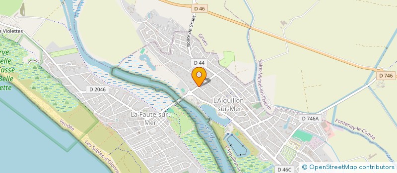 localisation de l'entreprise CLEJULOULI  L'AIGUILLON-LA-PRESQU'ILE