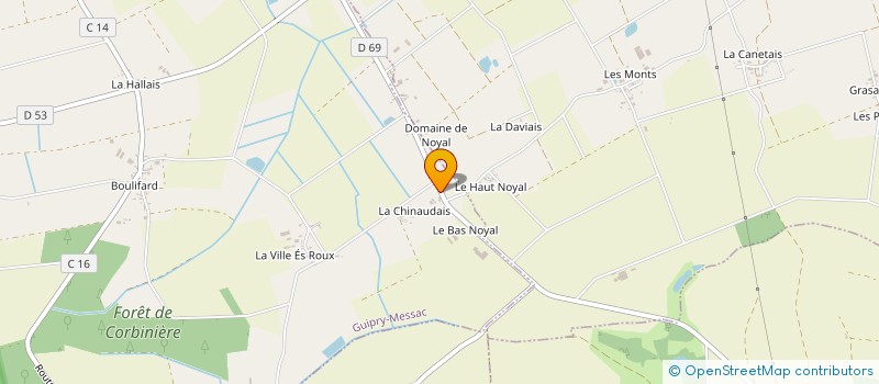 localisation de l'entreprise CLEJUTO à GUIPRY-MESSAC
