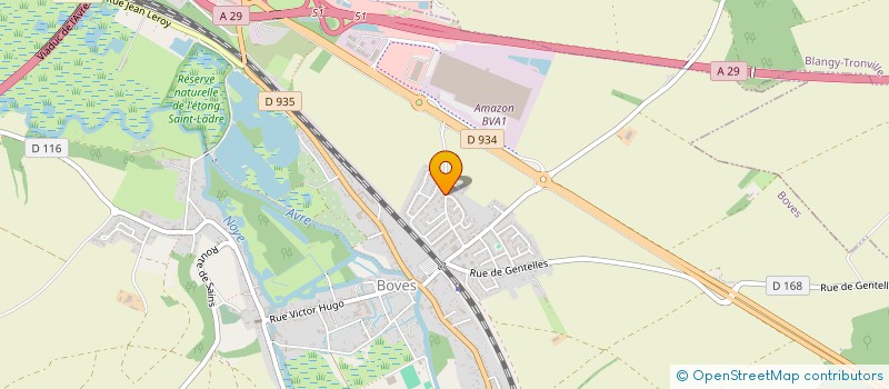 localisation de l'entreprise CLELANCE à BOVES