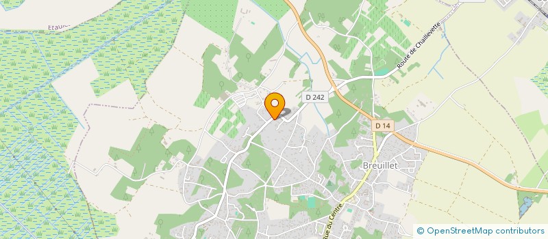 localisation de l'entreprise CLELARIC  BREUILLET