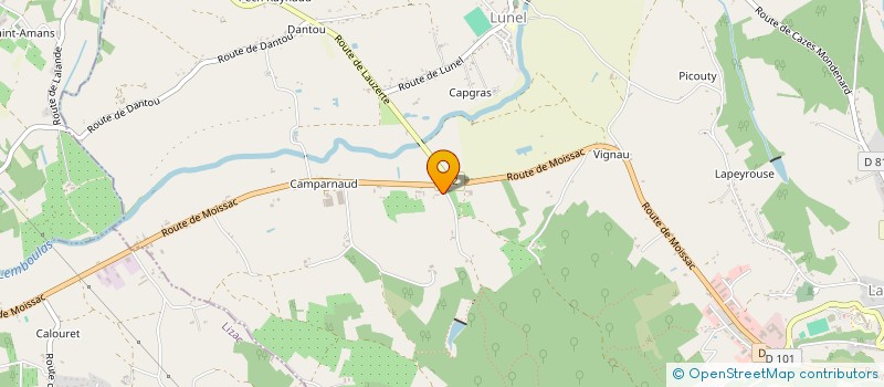 localisation de l'entreprise CLELIA  LAFRANCAISE