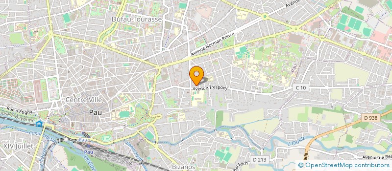 localisation de l'entreprise CLELIGAB à PAU