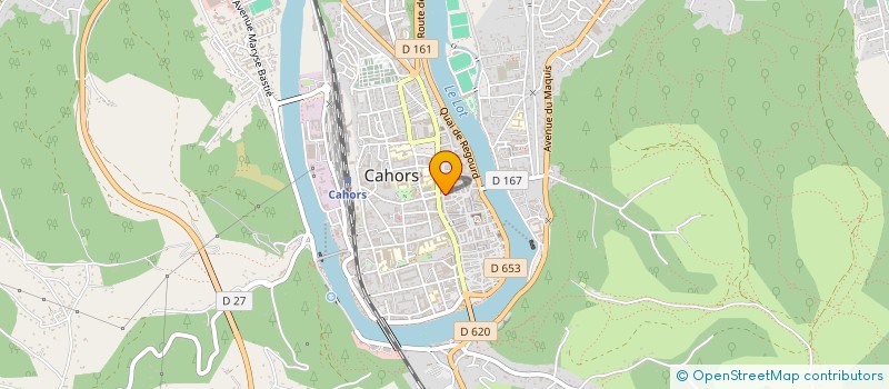 localisation de l'entreprise CLELINK  CAHORS