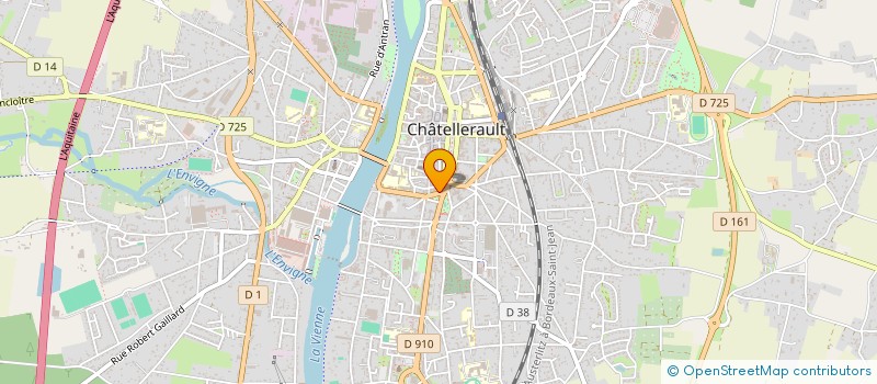localisation de l'entreprise CLELISEO à CHATELLERAULT
