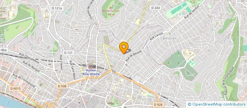 localisation de l'entreprise CLELOGIS  ROUEN
