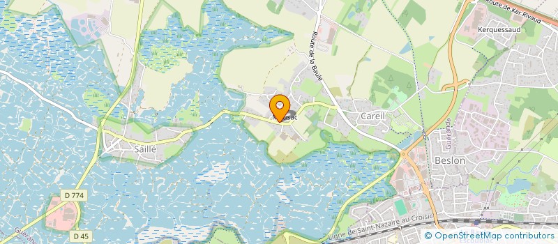 localisation de l'entreprise CLELUCE  LA BAULE-ESCOUBLAC