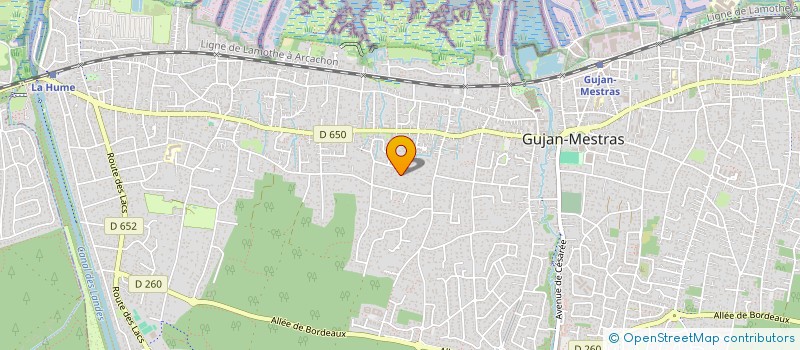 localisation de l'entreprise CLELY  GUJAN-MESTRAS