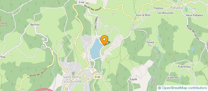 localisation de l'entreprise CLEM 1  SAINT-REMY-SUR-DUROLLE